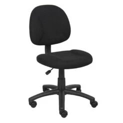 Boss Fabric Computer Chair [B315] -Office Chairs Unlimited Shop boss fabric computer chair b315 black tweed bk no arms standard rolling included 31639946100887