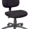 Boss Fabric Computer Chair [B315] -Office Chairs Unlimited Shop boss fabric computer chair b315 blue twill be no arms standard rolling included 31640051941527