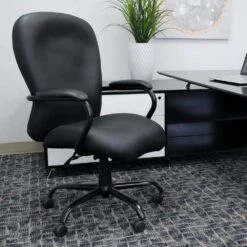 Boss Heavy Duty Big And Tall Chair In CaressoftPlus [B990-CP] -Office Chairs Unlimited Shop boss heavy duty big and tall chair in caressoftplus b990 cp 31691936628887