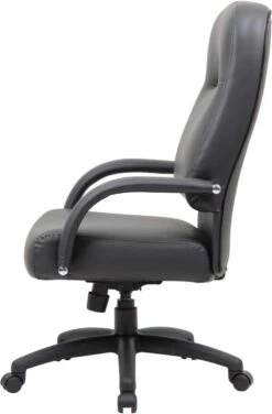 Boss High Back Caressoft Chair In Black [B7401] -Office Chairs Unlimited Shop boss high back caressoft chair in black b7401 29317921833111