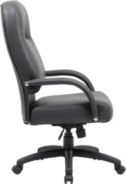 Boss High Back Caressoft Chair In Black [B7401] -Office Chairs Unlimited Shop boss high back caressoft chair in black b7401 29318037831831