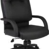 Boss High Back Caressoft Chair In Black [B7401] -Office Chairs Unlimited Shop boss high back caressoft chair in black b7401 29379376906391