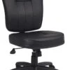 Boss LeatherPlus Armless Task Chair [B1560] -Office Chairs Unlimited Shop boss leatherplus armless task chair b1560 13691025522828