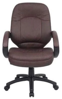 Boss LeatherPlus Conference Chair [B726-BB] -Office Chairs Unlimited Shop boss leatherplus conference chair b726bb 29317038932119