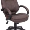 Boss LeatherPlus Conference Chair [B726-BB] -Office Chairs Unlimited Shop boss leatherplus conference chair b726bb brown leatherplus bb 31678460199063