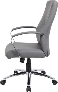 Boss LeatherPlus Executive Chair [B10101-BK] -Office Chairs Unlimited Shop boss leatherplus executive chair b10101 bk 29316857430167