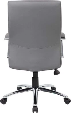 Boss LeatherPlus Executive Chair [B10101-BK] -Office Chairs Unlimited Shop boss leatherplus executive chair b10101 bk 29316891541655