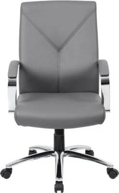 Boss LeatherPlus Executive Chair [B10101-BK] -Office Chairs Unlimited Shop boss leatherplus executive chair b10101 bk 29379634921623