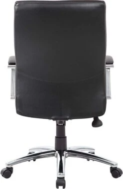 Boss LeatherPlus Executive Chair [B10101-BK] -Office Chairs Unlimited Shop boss leatherplus executive chair b10101 bk 31676063416471