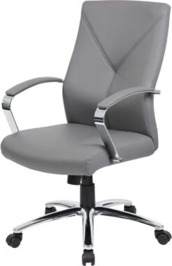 Boss LeatherPlus Executive Chair [B10101-BK] -Office Chairs Unlimited Shop boss leatherplus executive chair b10101 bk 31676698132631