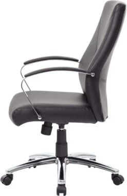 Boss LeatherPlus Executive Chair [B10101-BK] -Office Chairs Unlimited Shop boss leatherplus executive chair b10101 bk 31682642411671