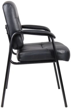 Boss LeatherPlus Guest Chair [B7509] -Office Chairs Unlimited Shop boss leatherplus trade guest chair b7509 37059398303992