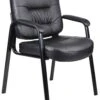 Boss LeatherPlus Guest Chair [B7509] -Office Chairs Unlimited Shop boss leatherplus trade guest chair b7509 37059398369528