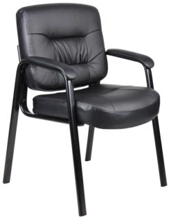 Boss LeatherPlus Guest Chair [B7509]