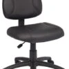 Boss LeatherPlus Value Office Chair [B305] -Office Chairs Unlimited Shop boss leatherplus value office chair b305 no arms 31677172482199
