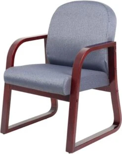 Boss Mahogany Frame Guest Chair Fabric [B9570-BE] -Office Chairs Unlimited Shop boss mahogany frame guest chair fabric b9570 be 29315891724439