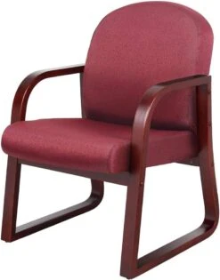 Boss Mahogany Frame Guest Chair Fabric [B9570-BE] -Office Chairs Unlimited Shop boss mahogany frame guest chair fabric b9570 be 29316056416407