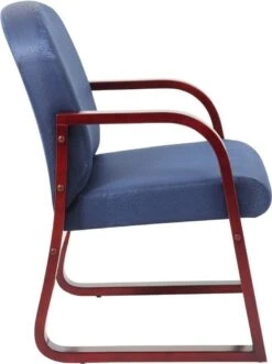 Boss Mahogany Frame Guest Chair Fabric [B9570-BE] -Office Chairs Unlimited Shop boss mahogany frame guest chair fabric b9570 be 29379752460439