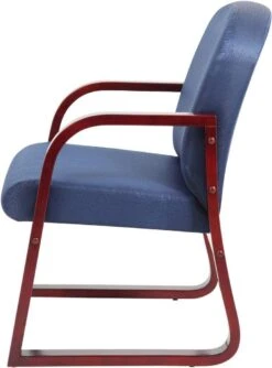 Boss Mahogany Frame Guest Chair Fabric [B9570-BE] -Office Chairs Unlimited Shop boss mahogany frame guest chair fabric b9570 be 29379782344855