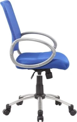 Boss Mesh Back With Pewter Finish Task Chair [B6416] -Office Chairs Unlimited Shop boss mesh back with pewter finish task chair b6416 31646436524183