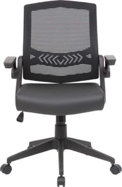 Boss Mesh Flip Arm Task Chair [B6223-BK] -Office Chairs Unlimited Shop boss mesh flip arm task chair b6223 bk 15706605813900