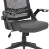 Boss Mesh Flip Arm Task Chair [B6223-BK] -Office Chairs Unlimited Shop boss mesh flip arm task chair b6223 bk 29323157667991