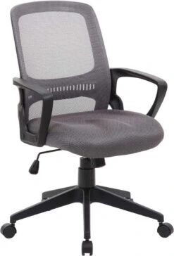 Boss Mesh Task Chair [B6456-BK] -Office Chairs Unlimited Shop boss mesh task chair b6456 bk grey 31638094151831