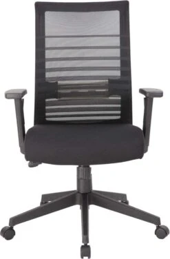 Boss Mesh Task Chair In Black [B6566-BK] -Office Chairs Unlimited Shop boss mesh task chair in black b6566 bk 31681250328727