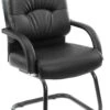 Boss Mid Back Caressoft Guest Chair In Black [B7409] -Office Chairs Unlimited Shop boss mid back caressoft guest chair in black b7409 29393329520791