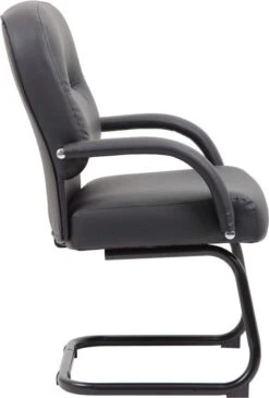 Boss Mid Back Caressoft Guest Chair In Black [B7409] -Office Chairs Unlimited Shop boss mid back caressoft guest chair in black b7409 31558539182231