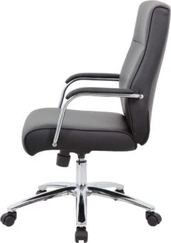 Boss Modern Executive Conference Chair [B696C-BK] -Office Chairs Unlimited Shop boss modern executive conference chair b696c bk 29311305580695