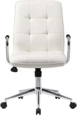 Boss Modern Office Chair With Chrome Arms [B331-BK] -Office Chairs Unlimited Shop boss modern office chair with chrome arms b331 bk 29310431592599