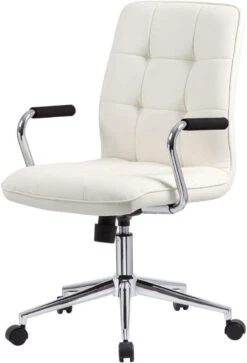 Boss Modern Office Chair With Chrome Arms [B331-BK] -Office Chairs Unlimited Shop boss modern office chair with chrome arms b331 bk 29310612308119