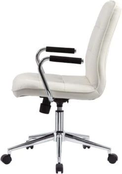 Boss Modern Office Chair With Chrome Arms [B331-BK] -Office Chairs Unlimited Shop boss modern office chair with chrome arms b331 bk 31564506366103