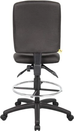 Boss Multi-Function Fabric Drafting Stool [B1635-BK] -Office Chairs Unlimited Shop boss multi function fabric drafting stool b1635 bk 31676446736535