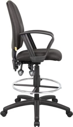 Boss Multi-Function Fabric Drafting Stool [B1635-BK] -Office Chairs Unlimited Shop boss multi function fabric drafting stool b1635 bk 31676909781143