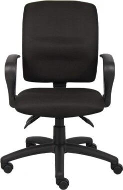 Boss Multi-Function Fabric Task Chair [B3035-BK] -Office Chairs Unlimited Shop boss multi function fabric task chair b3035 bk 31570762924183