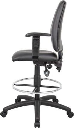Boss Multi-Function LeatherPlus Drafting Stool [B1645] -Office Chairs Unlimited Shop boss multi function leatherplus drafting stool b1645 29307970715799