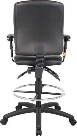 Boss Multi-Function LeatherPlus Drafting Stool [B1645] -Office Chairs Unlimited Shop boss multi function leatherplus drafting stool b1645 29308024062103