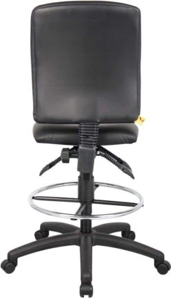 Boss Multi-Function LeatherPlus Drafting Stool [B1645] -Office Chairs Unlimited Shop boss multi function leatherplus drafting stool b1645 31671908335767