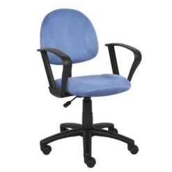Boss Multi-Color Microfiber Student Task Chair [B325] -Office Chairs Unlimited Shop boss red pink or blue microfiber task chair b325 blue be add fixed loop arms b327 10 29320334508183