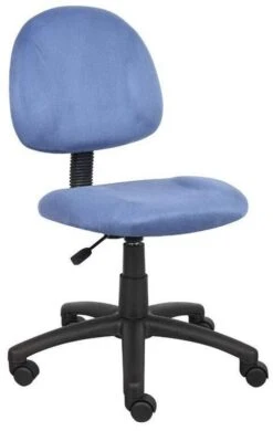 Boss Multi-Color Microfiber Student Task Chair [B325] -Office Chairs Unlimited Shop boss red pink or blue microfiber task chair b325 blue be no arms 29379199074455