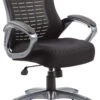 Boss Ribbed High Back Mesh Chair [B6756-BK] -Office Chairs Unlimited Shop boss ribbed high back mesh chair b6756 bk 15706689601676