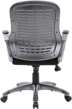 Boss Ribbed High Back Mesh Chair [B6756-BK] -Office Chairs Unlimited Shop boss ribbed high back mesh chair b6756 bk 15706689732748