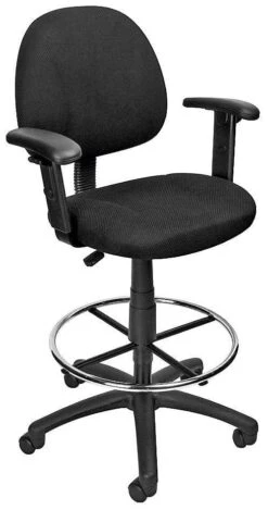 Boss Sculptured Seat & Back Drafting Chair [B1616]