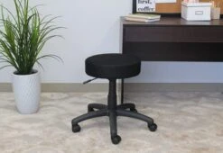 Boss The DOT Stool [B210-BK] -Office Chairs Unlimited Shop boss the dot stool b210 bk 29388597985431