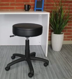 Boss The DOT Stool [B210-BK] -Office Chairs Unlimited Shop boss the dot stool b210 bk 29389056573591