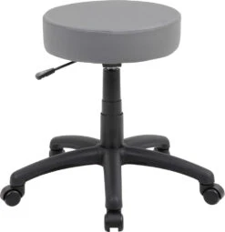 Boss The DOT Stool [B210-BK] -Office Chairs Unlimited Shop boss the dot stool b210 bk gray vinyl 29389106184343