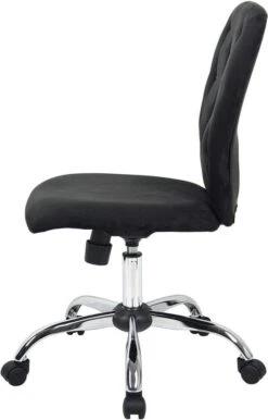 Boss Tiffany Microfiber Chair [B220-BK] -Office Chairs Unlimited Shop boss tiffany microfiber chair black b220 bk 31684687528087