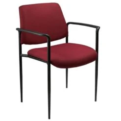 Boss Upholstered Stacking Chair [B9503] -Office Chairs Unlimited Shop boss upholstered stacking chair b9503 burgundy by 29302431383703